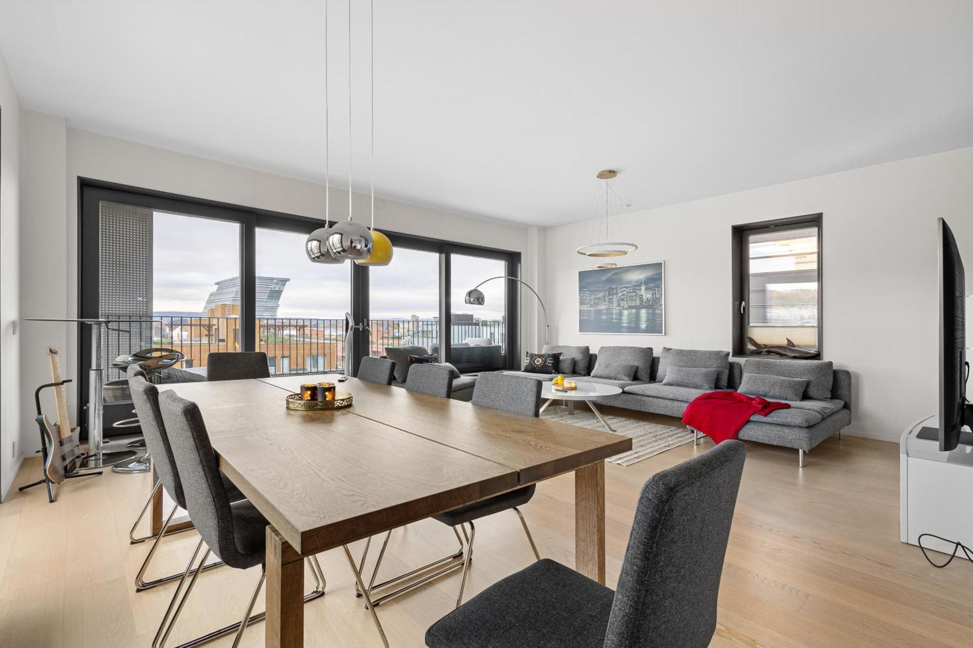 Spacious Modern 3Br Apartment At Central Oslo Barcode Eksteriør billede